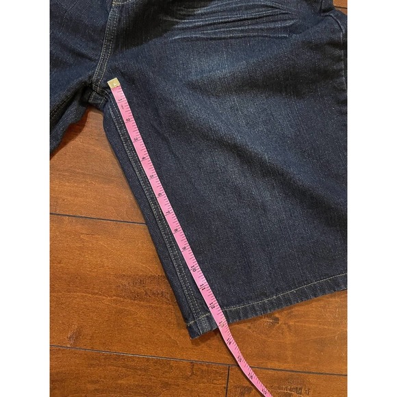 Extremely baggy y2k cybergoth Emcee Jeans Shorts “JNCO style” Size 38x13 - Picture 8 of 8